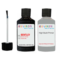 bentley black crystal 9560146 car touch up paint scratch repair 2007 2020