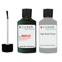 bentley cumbrian green 9560152 car touch up paint scratch repair 2008 2020