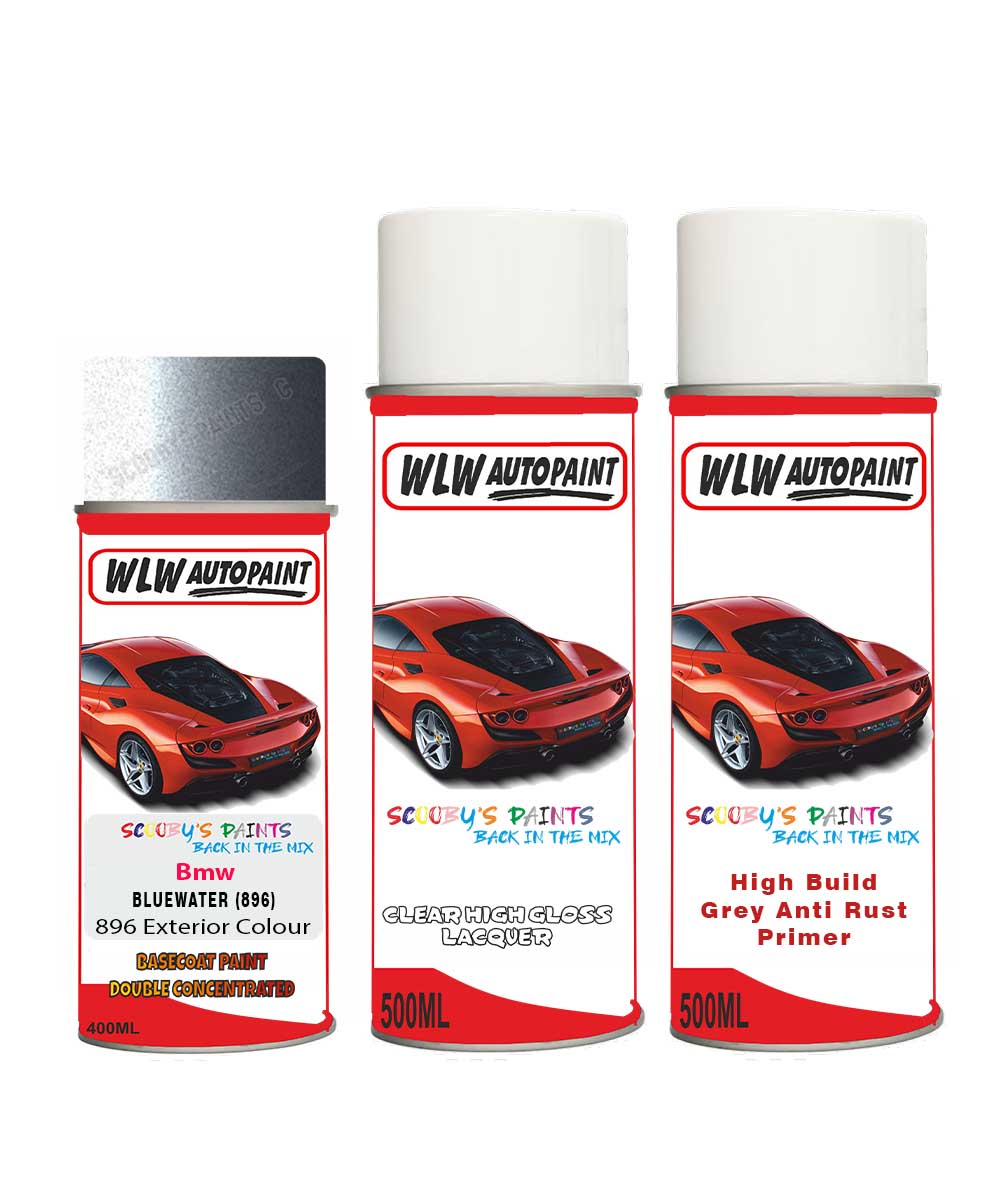 Paint For Bmw 5 Series Bluewater 896 Car Aerosol Spray Paint Rattle Ca ...