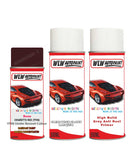 bmw 5 series chiaretto red yf06 car aerosol spray paint and lacquer 2001 2010