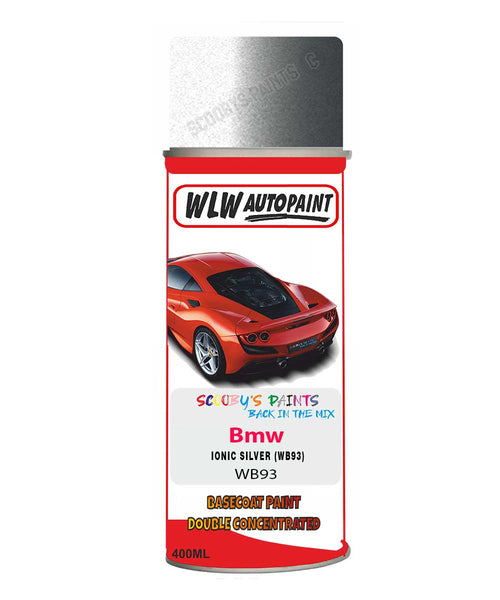 Bmw I3 Ionic Silver Wb93 Mixed to Code Car Body Paint spray gun