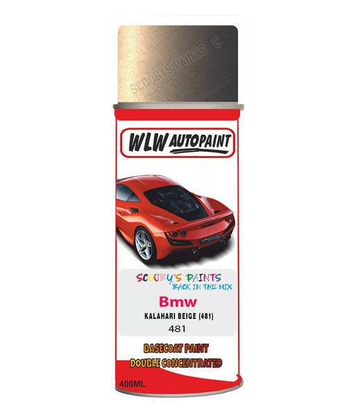 Bmw 4 Series Kalahari Beige 481 Mixed to Code Car Body Paint spray gun