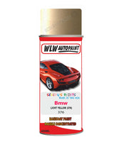 Bmw 3 Series Licht Yellow 376 Mixed to Code Car Body Paint spray gun