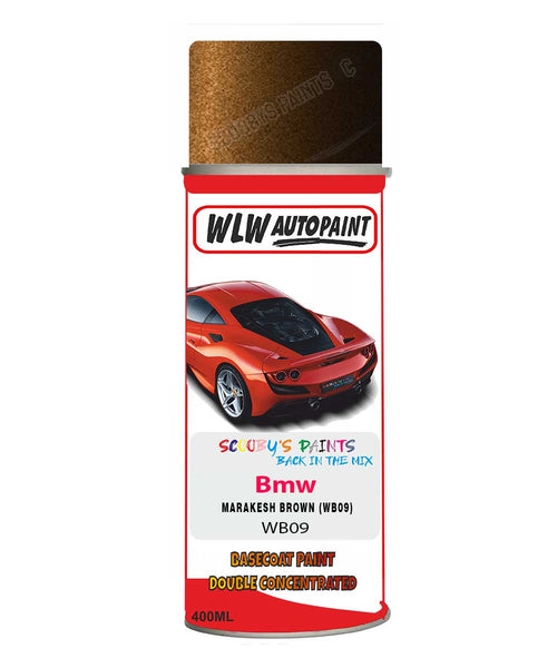 Bmw X6 Marakesh Brown Wb09 Mixed to Code Car Body Paint spray gun