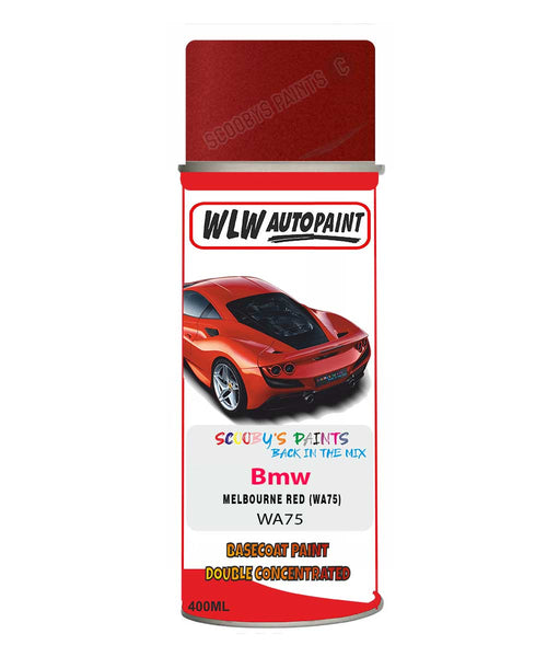 Bmw 1 Series Melbourne Red Wa75 Mixed to Code Car Body Paint spray gun