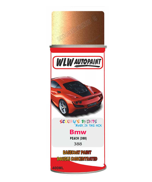 Bmw 3 Series Peach 388 Mixed to Code Car Body Paint spray gun