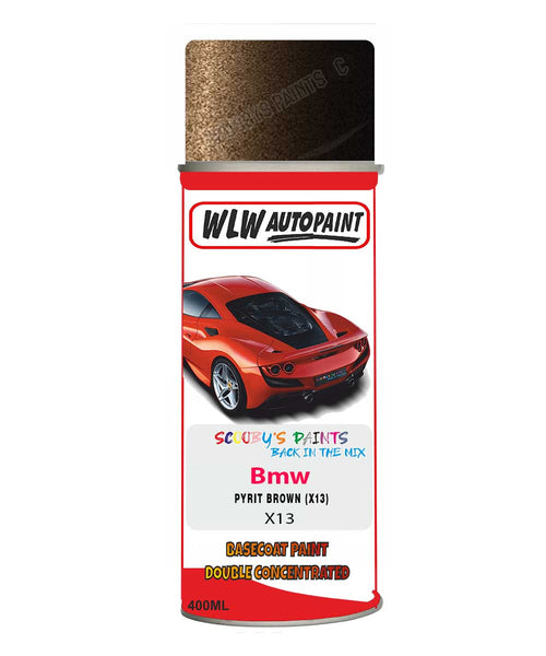 Bmw X6 Pyrit Brown X13 Mixed to Code Car Body Paint spray gun