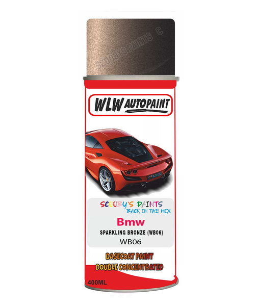 Bmw 1 Series Sparkling Bronze Wb06 Mixed to Code Car Body Paint spray gun