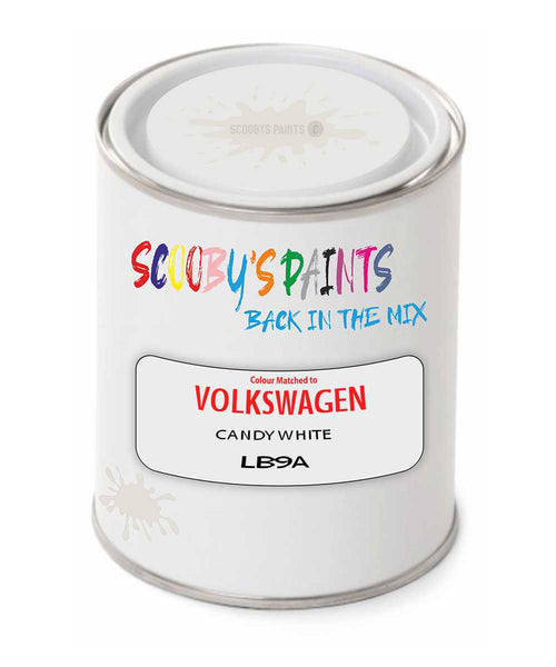 spray gun 2 pack paint Volkswagen Candy White Code: Lb9A