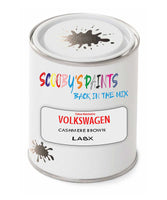 spray gun 2 pack paint Volkswagen Cashmere Brown Code: La8X