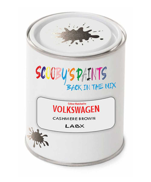 spray gun 2 pack paint Volkswagen Cashmere Brown Code: La8X