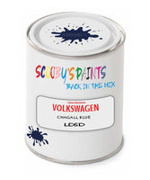 spray gun 2 pack paint Volkswagen Chagall Blue Code: Ld5D