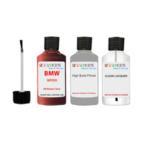 lacquer clear coat bmw 5 Series Chiaretto Red Code 894 Touch Up Paint Scratch Stone Chip