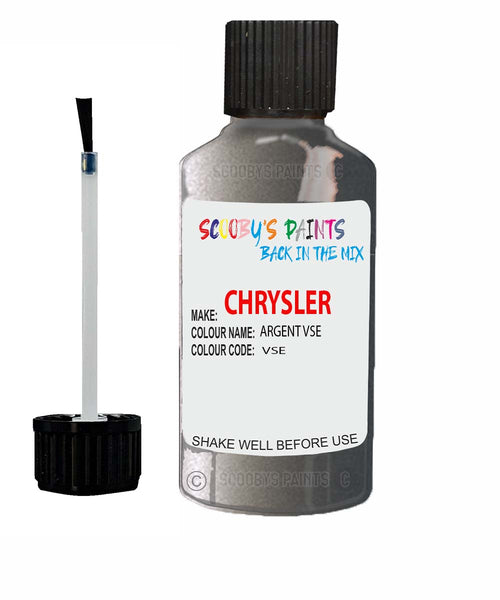 Paint For Chrysler Caravan Argent Code: Vse Car Touch Up Paint