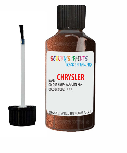 Paint For Chrysler Sebring Auburn Code: Pep Car Touch Up Paint