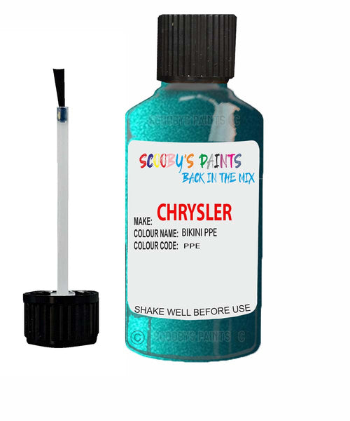 Paint For Chrysler Vision Spruce Code: Ppe Car Touch Up Paint
