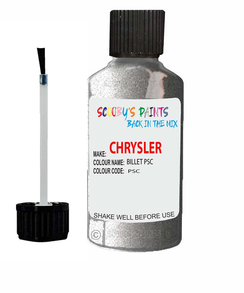 Paint For Chrysler 300 Series Billet Code: Psc Car Touch Up Paint