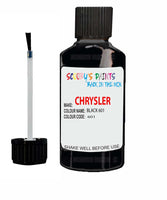 Paint For Chrysler Sebring Convertible Black Code: 601 Car Touch Up Paint
