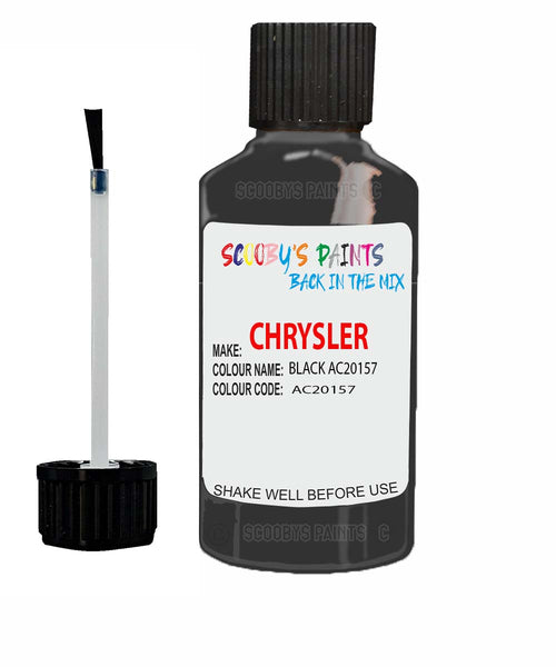 Paint For Chrysler Sebring Black Code: Ac20157 Car Touch Up Paint