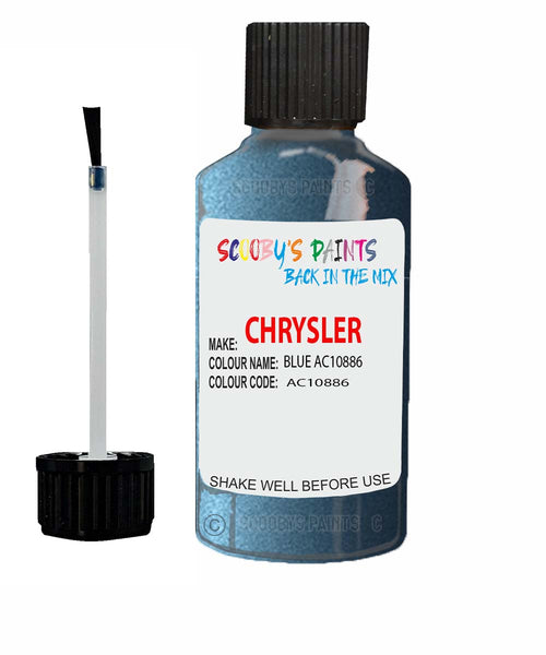 Paint For Chrysler Vision Blue Code: Ac10886 Car Touch Up Paint