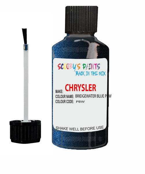 Paint For Chrysler Pt Cruiser Bridgewater Blue Code: Pbw Car Touch Up Paint