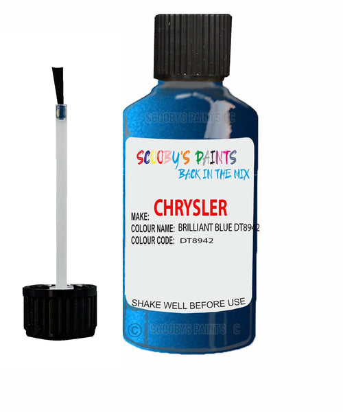 Paint For Chrysler Plymouth Brilliant Blue Code: Dt8942 Car Touch Up Paint