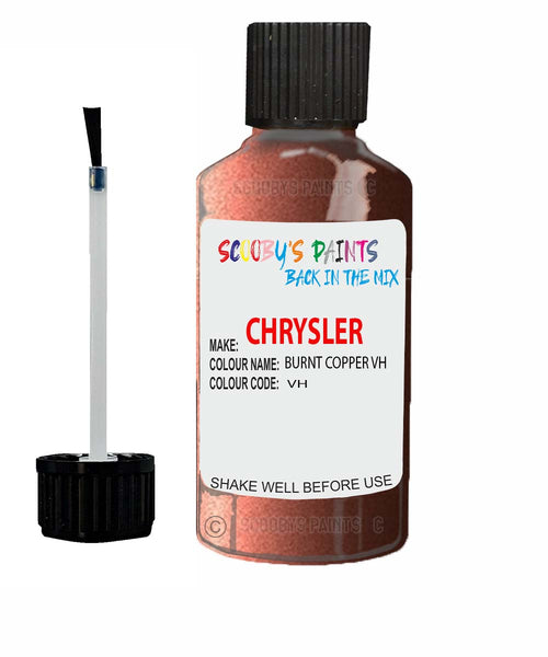 Paint For Chrysler Sebring Convertible Burnt Copper Code: Vh Car Touch Up Paint