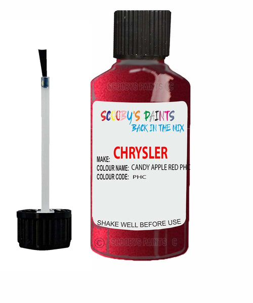 Paint For Chrysler Vision Candy Apple Red Code: Phc Car Touch Up Paint