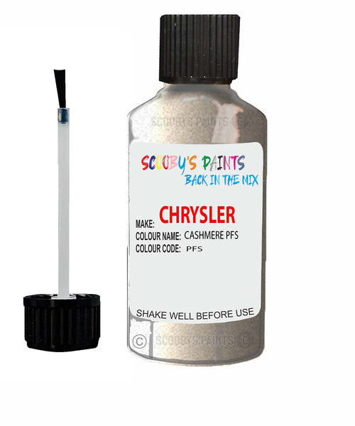 Paint For Chrysler Voyager Cashmere Code: Pfs Car Touch Up Paint