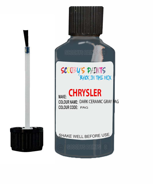 Paint For Chrysler 300 Series Dark Ceramic Gray Code: Pag Car Touch Up Paint