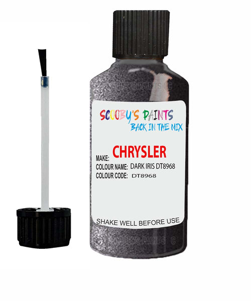 Paint For Chrysler Voyager Dark Iris Code: Dt8968 Car Touch Up Paint