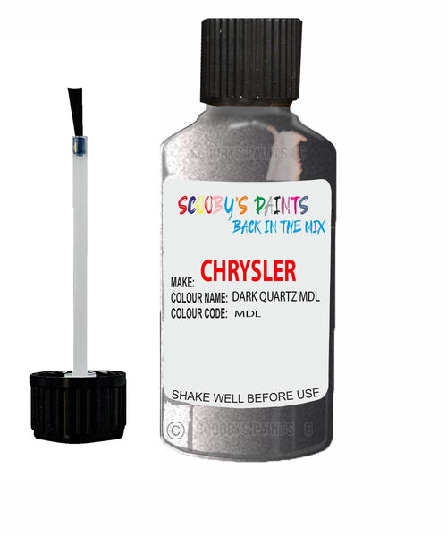 Paint For Chrysler Vision Dark Quartz Code: Mdl Car Touch Up Paint