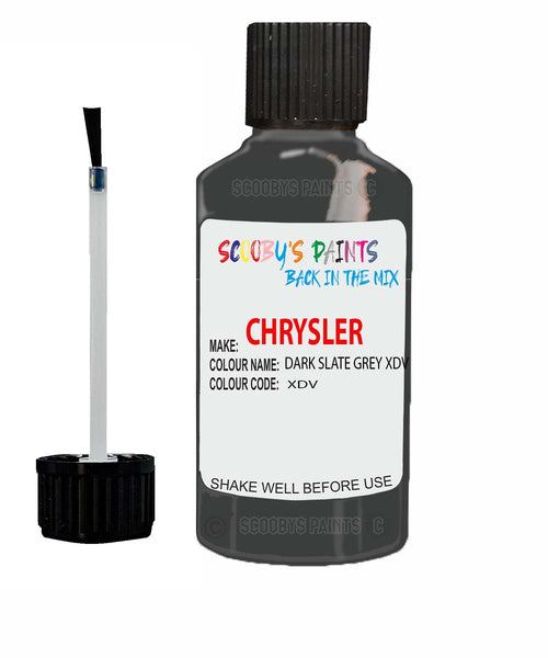 Paint For Chrysler Sebring Dark Slate Grey Code: Xdv Car Touch Up Paint