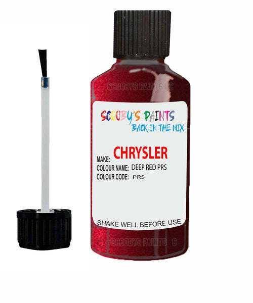 Paint For Chrysler Sebring Deep Red Code: Prs Car Touch Up Paint