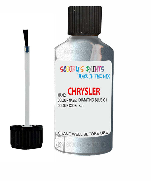 Paint For Chrysler Plymouth Diamond Blue Code: C1 Car Touch Up Paint