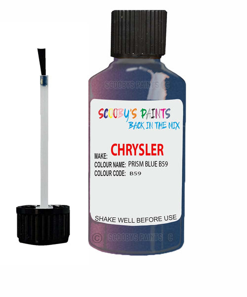 Paint For Chrysler Sebring Prism Blue Code: B59 Car Touch Up Paint