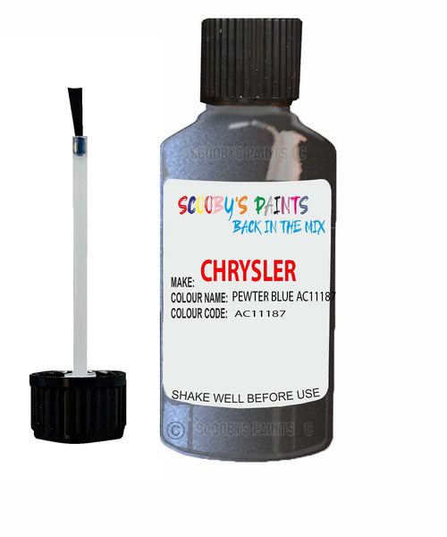 Paint For Chrysler Sebring Pewter Blue Code: Ac11187 Car Touch Up Paint