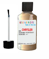 Paint For Chrysler Plymouth Golden Tan Code: At7 Car Touch Up Paint