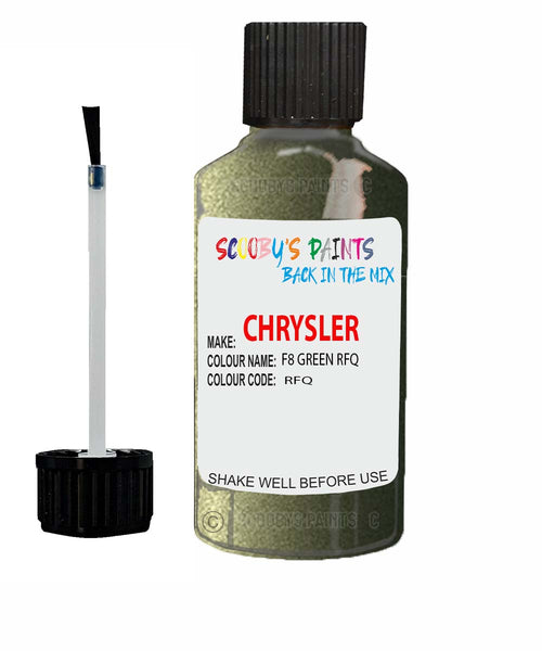 Paint For Chrysler 300 Series F8 Green Code: Rfq Car Touch Up Paint