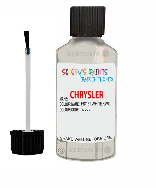 Paint For Chrysler Sebring Frost White Code: Kwc Car Touch Up Paint