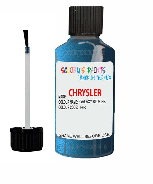 Paint For Chrysler Pt Cruiser Galaxy Blue Code: Hk Car Touch Up Paint