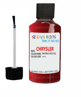 Paint For Chrysler 300 Series Inferno Red Code: Pel Car Touch Up Paint