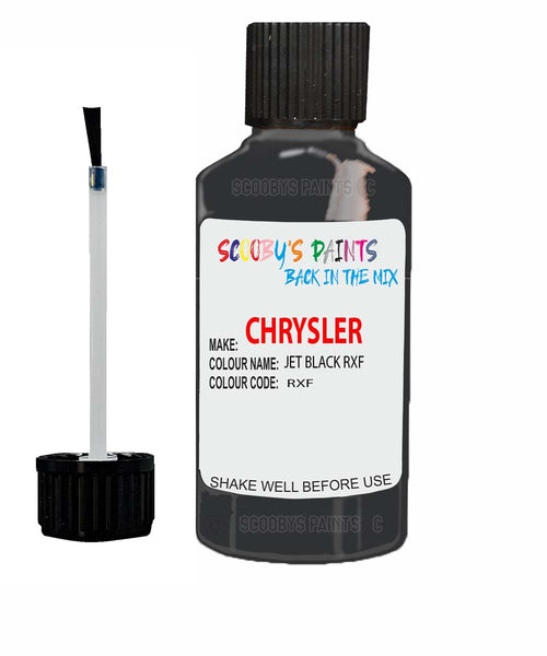 Paint For Chrysler Voyager Jet Black Code: Rxf Car Touch Up Paint
