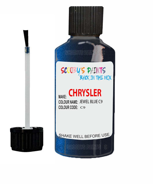 Paint For Chrysler Caravan Jewel Blue Code: C9 Car Touch Up Paint
