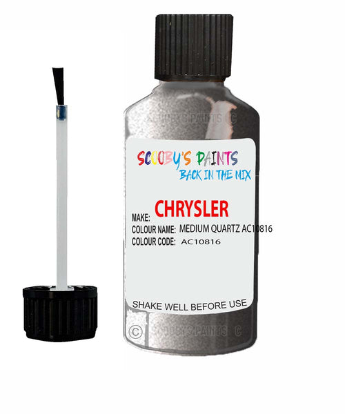 Paint For Chrysler Plymouth Medium Quartz Code: Ac10816 Car Touch Up Paint