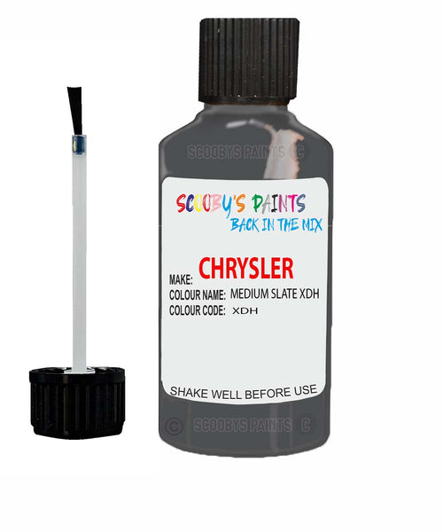 Paint For Chrysler Caravan Medium Slate Code: Xdh Car Touch Up Paint