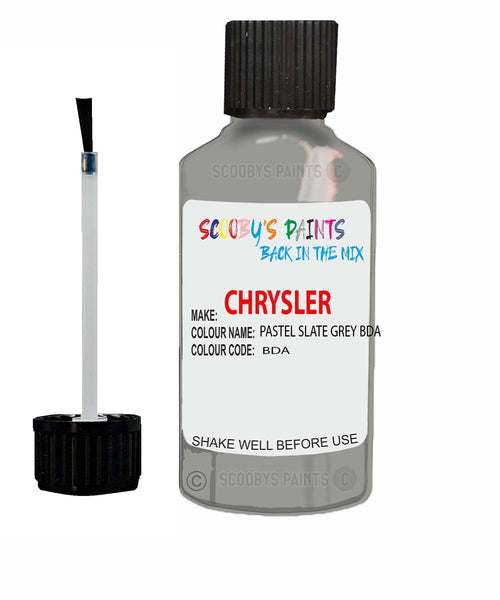Paint For Chrysler Pt Cruiser Pastel Slate Grey Code: Bda Car Touch Up Paint
