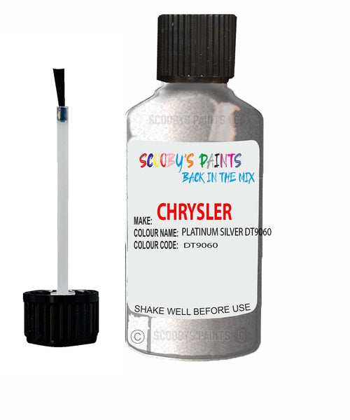 Paint For Chrysler Caravan Platinum Silver Code: Dt9060 Car Touch Up Paint