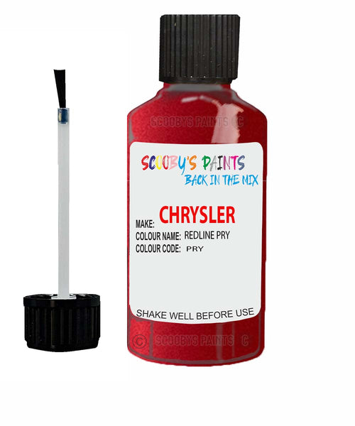Paint For Chrysler 300 Series Redline Code: Pry Car Touch Up Paint