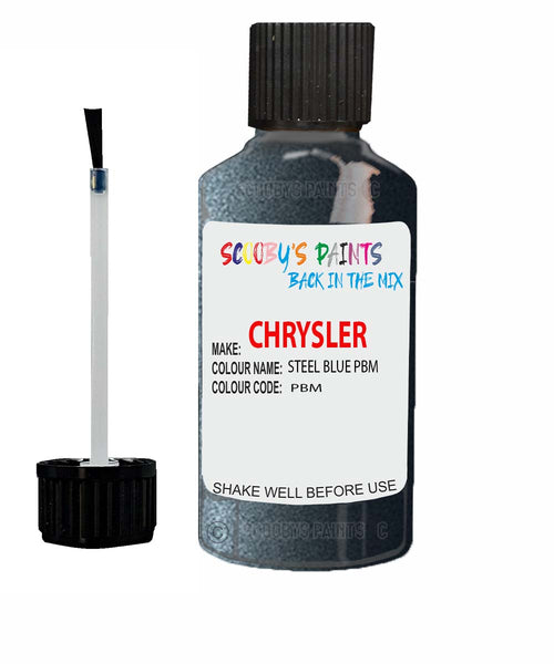 Paint For Chrysler Caliber Steel Blue Code: Pbm Car Touch Up Paint